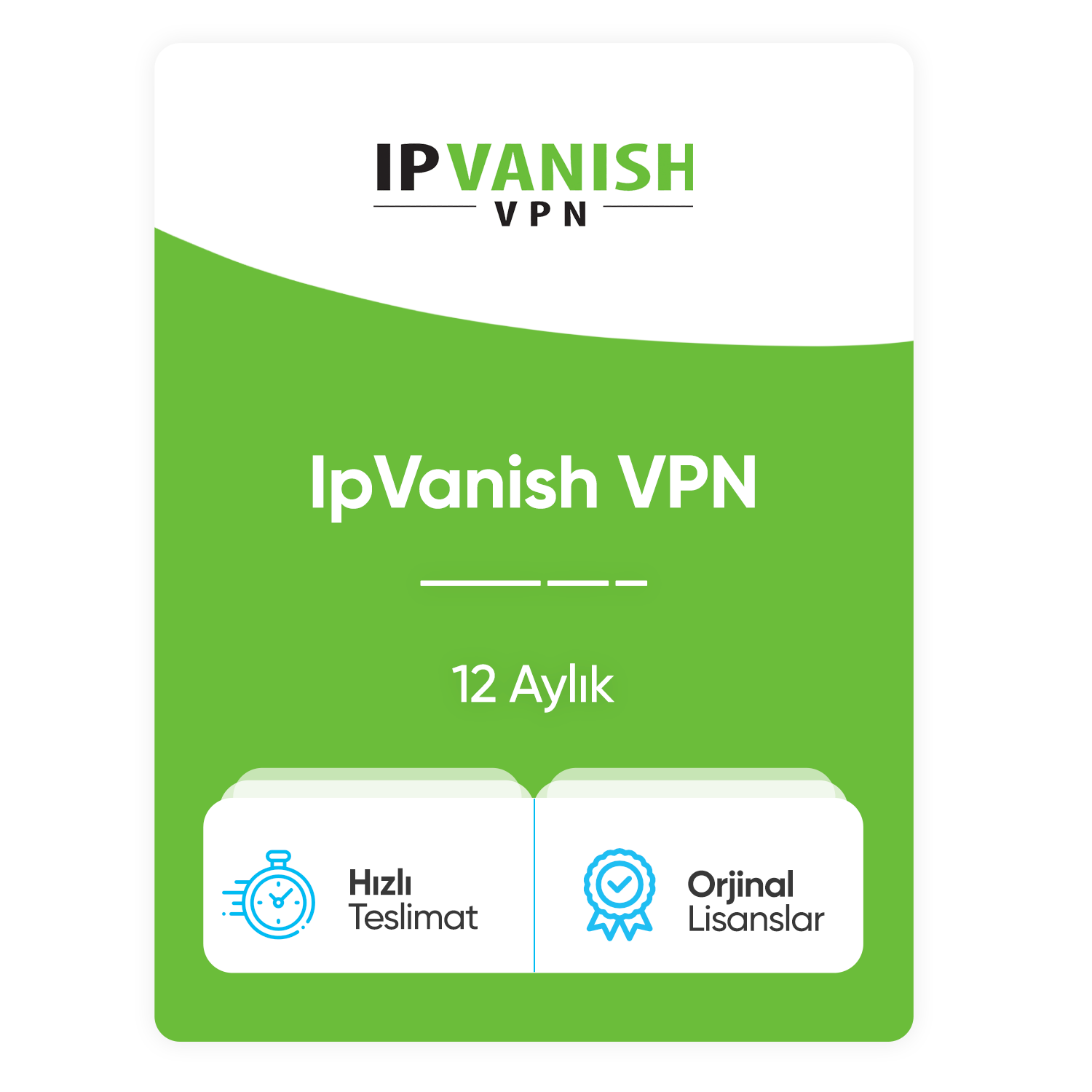 IpVanish VPN – 12 Aylık
