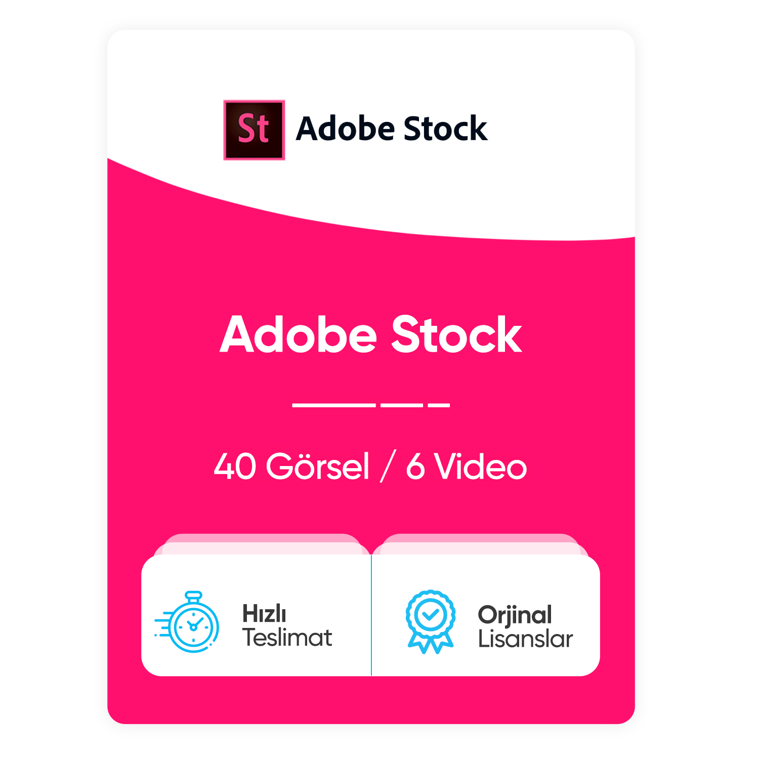 Adobe Stock 40 Görsel / 6 Video