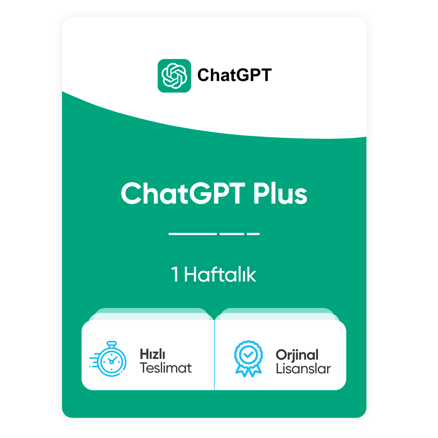 ChatGPT Plus – 1 Haftalık