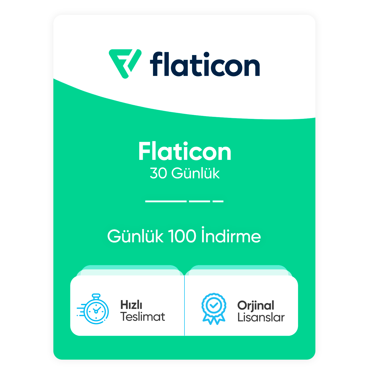 Flaticon – 30 Günlük