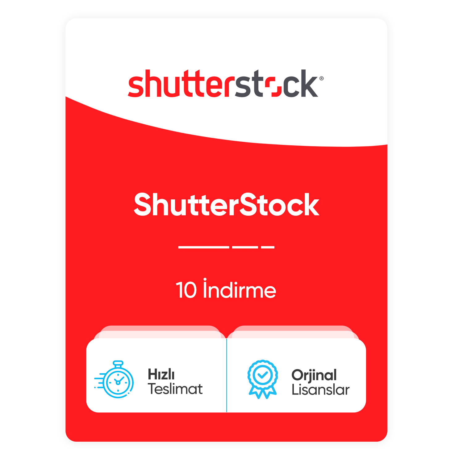 ShutterStock – 10 Adet İndirme