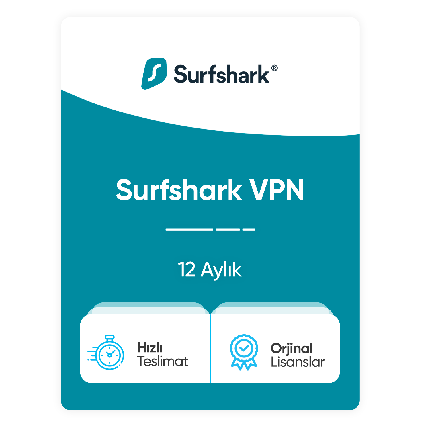 Surfshark VPN – 12 Aylık